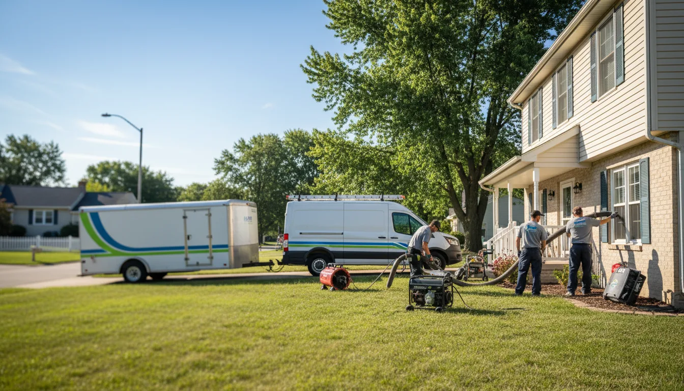 Flooded Basement Restoration And Cleanup With Repair in Elkton, MI near me